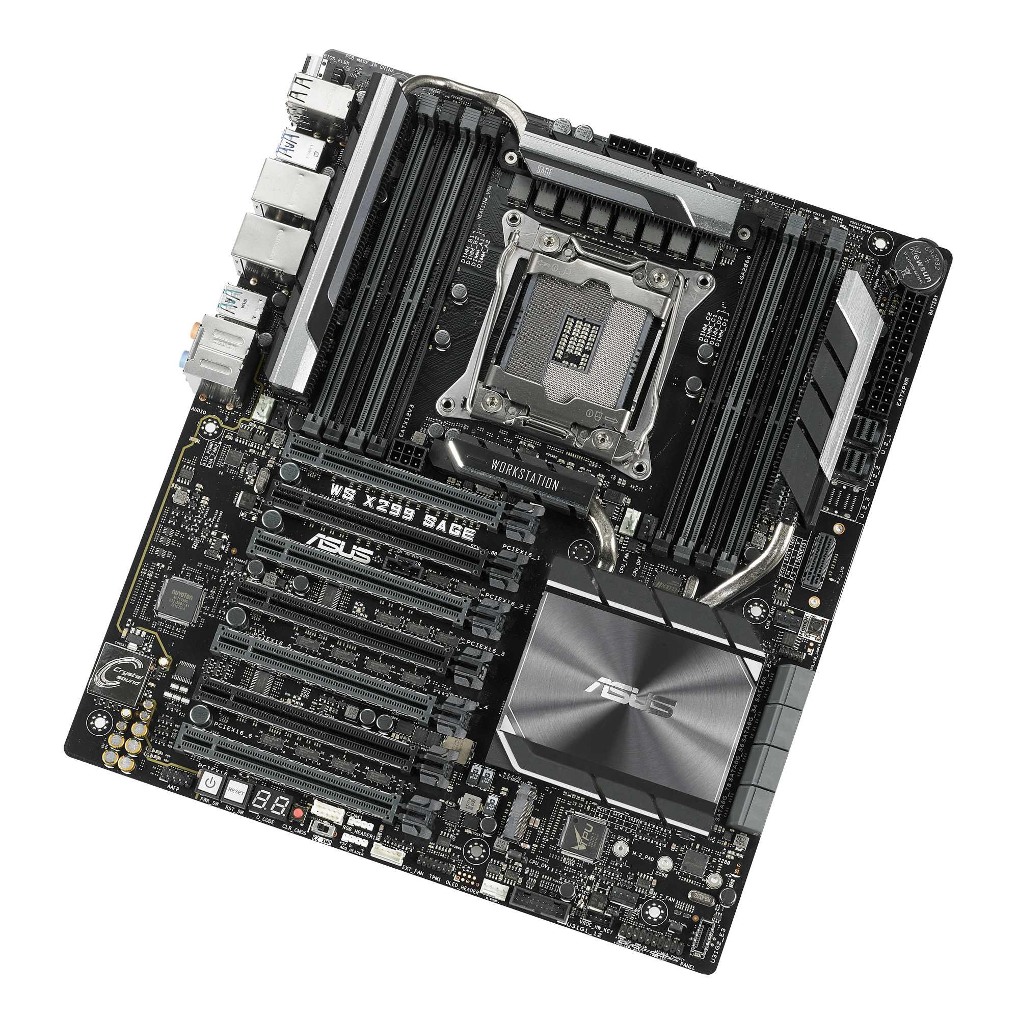 Asus WS X299 Sage - Motherboard Specifications On MotherboardDB